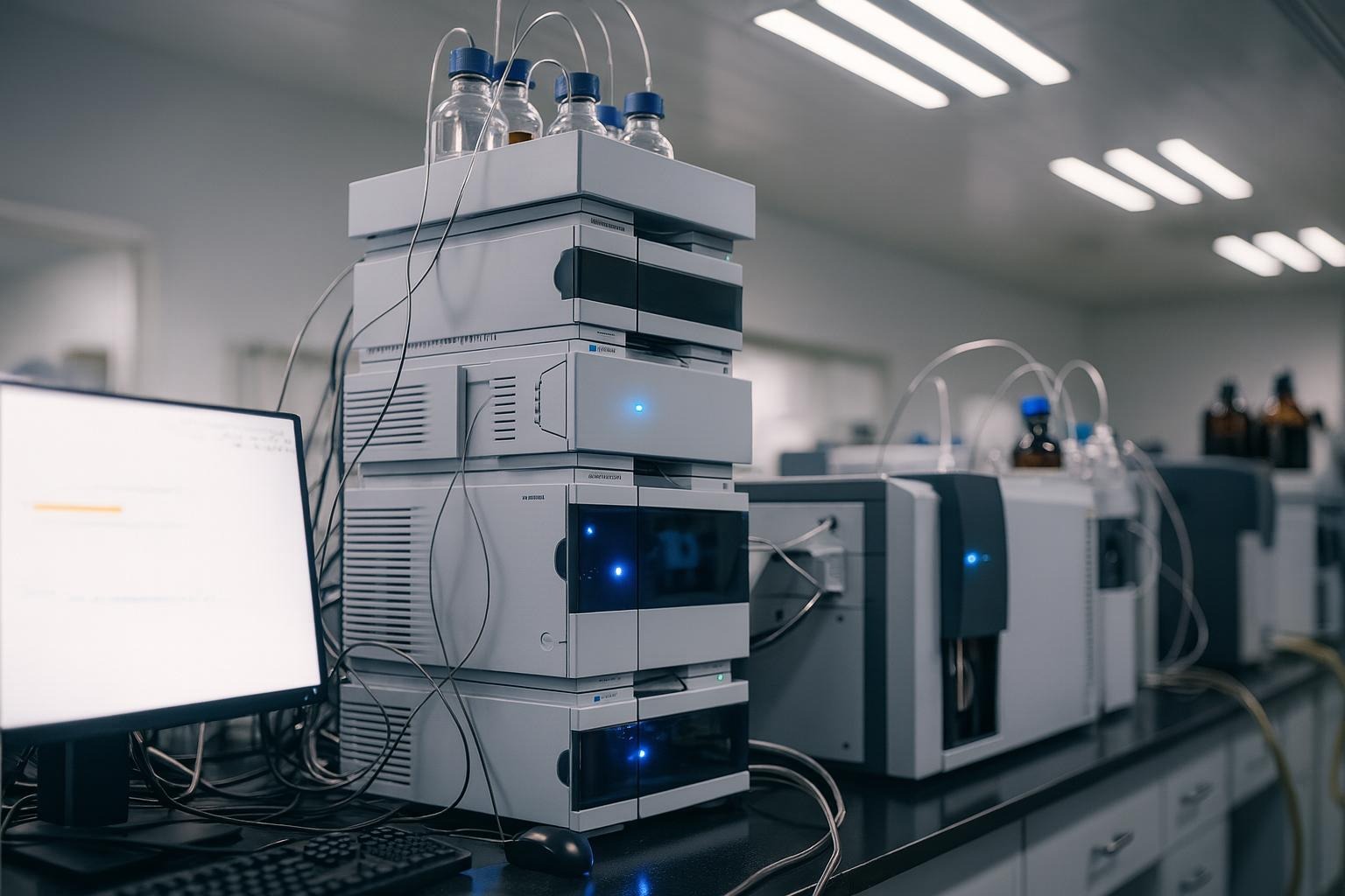 Equipo de PEPTALIA en el laboratorio