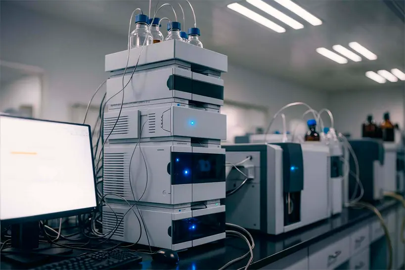 Equipo Peptalia en el laboratorio