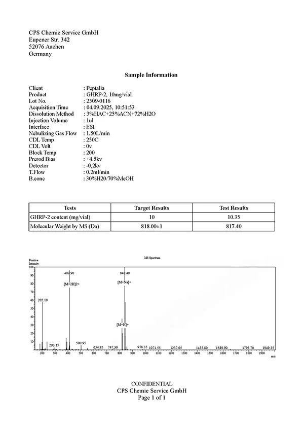 Espectrometría de masas