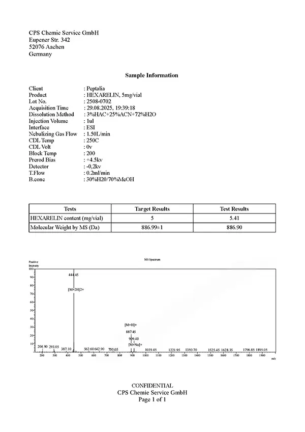 Espectrometría de masas