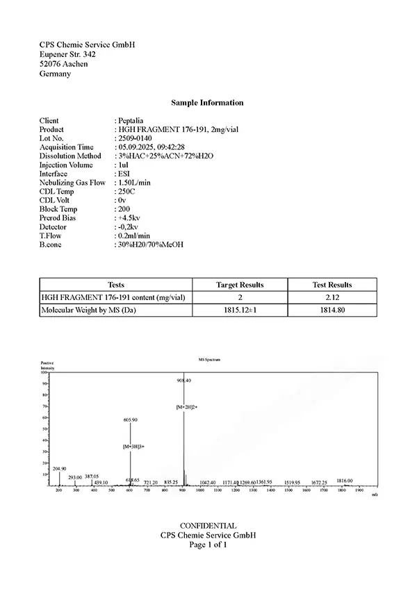 Espectrometría de masas