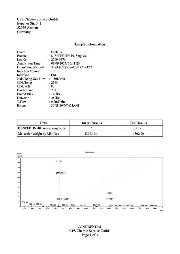 Espectrometría de masas